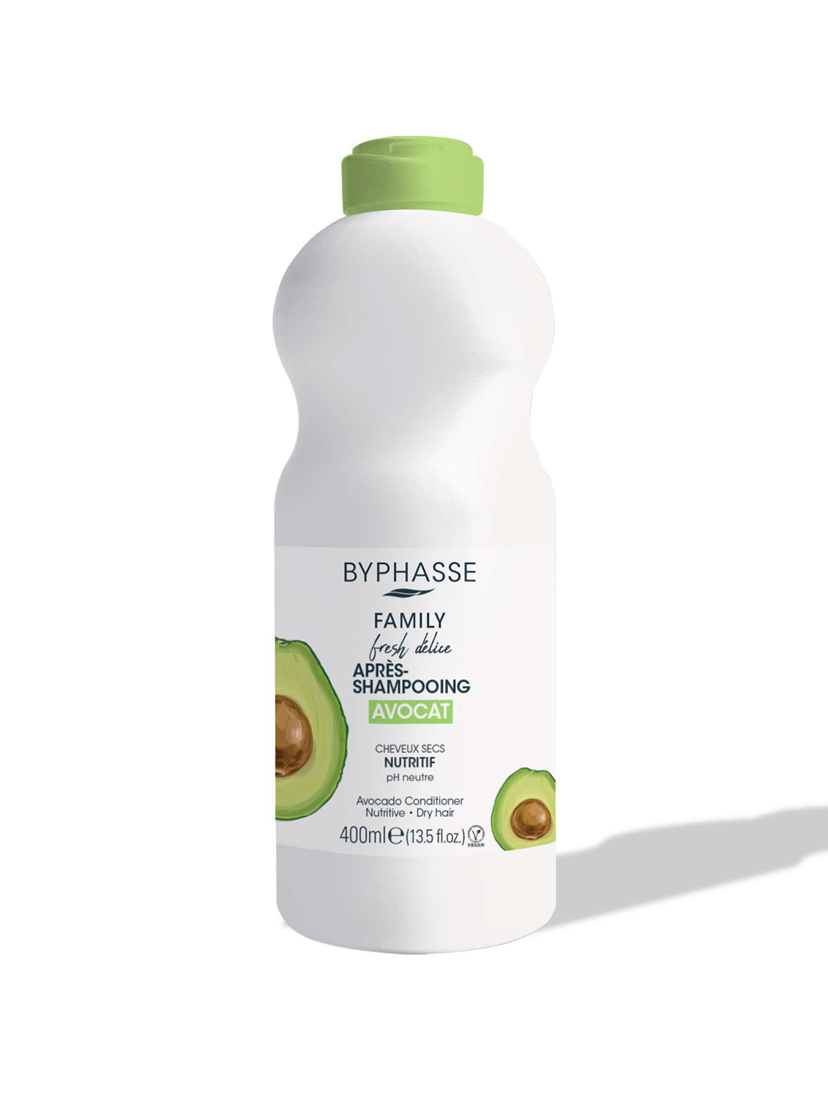 BYPHASSE نرم کننده آواکادو مو خشک 400 ML