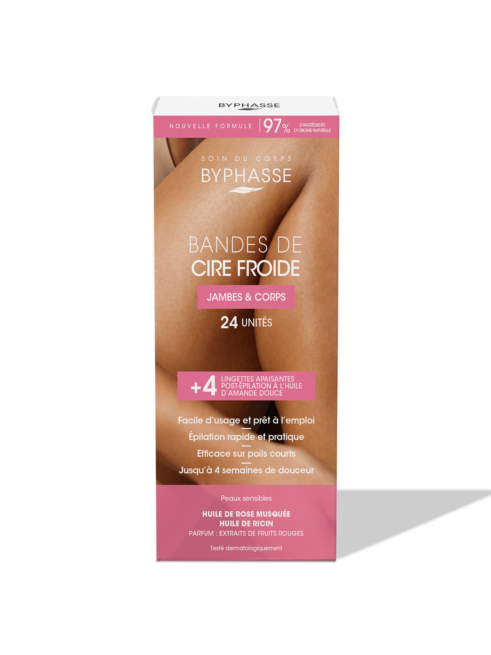 BYPHASSE وکس بدن 24 عددي