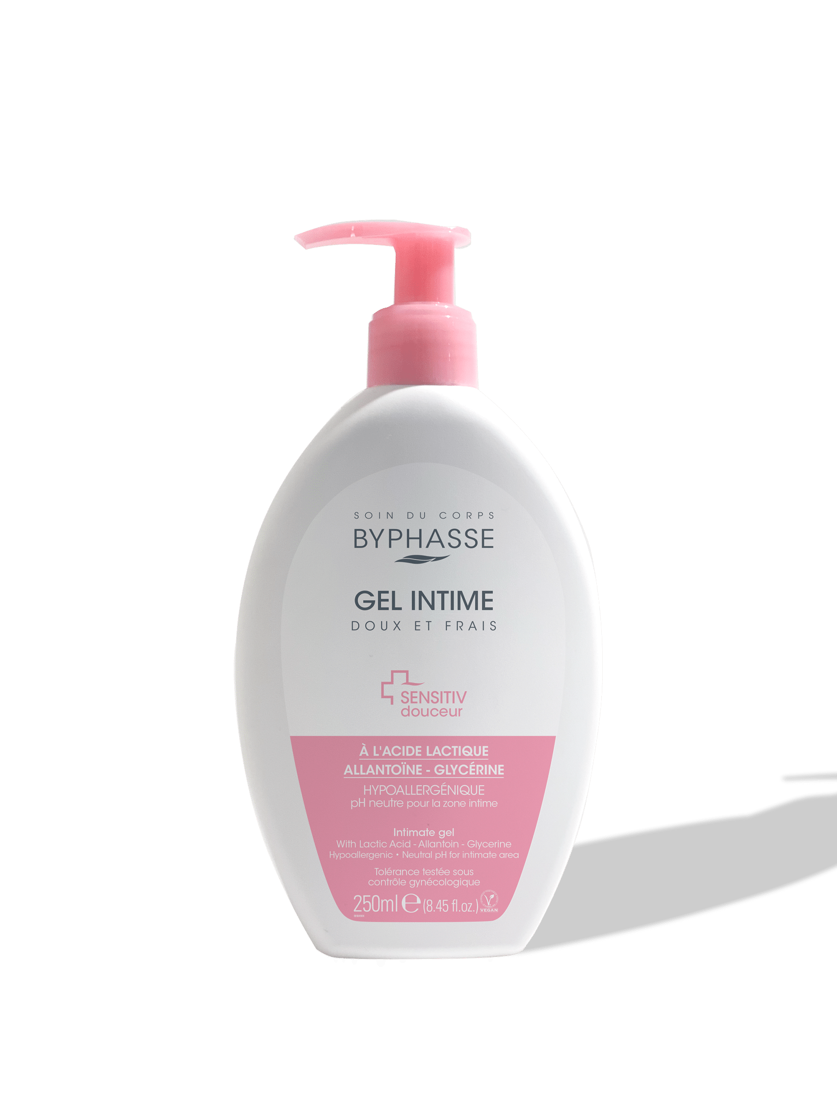 BYPHASSE ژل بهداشتي نواحي حساس بانوان 250ML