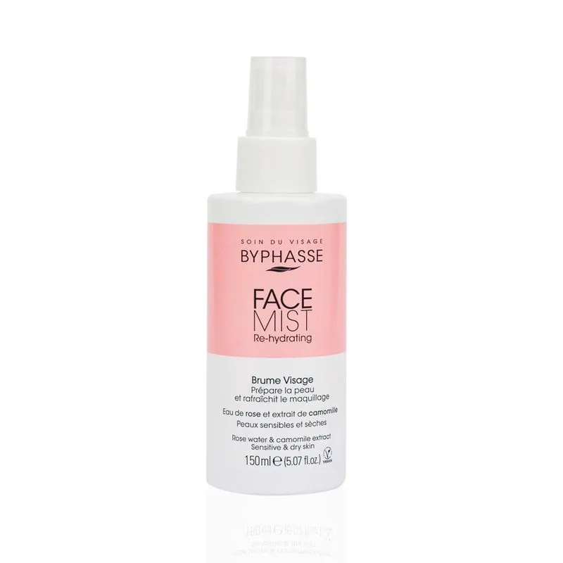 BYPHASSE اسپري ميست صورت پوست خشک و حساس 150ml
