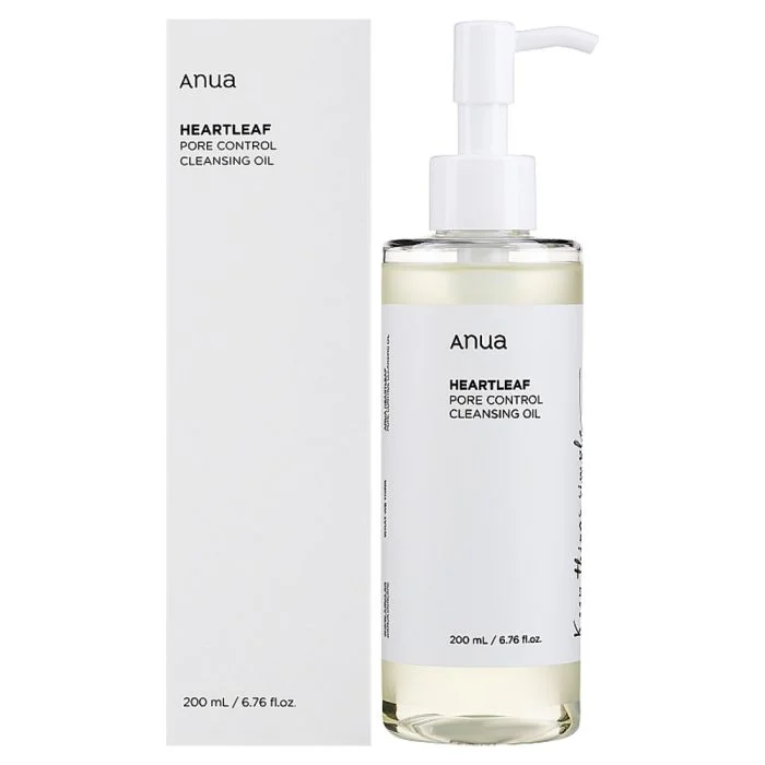 ANUA روغن پاک کننده و کنترل منافظ HEARTLEAF 200 ML