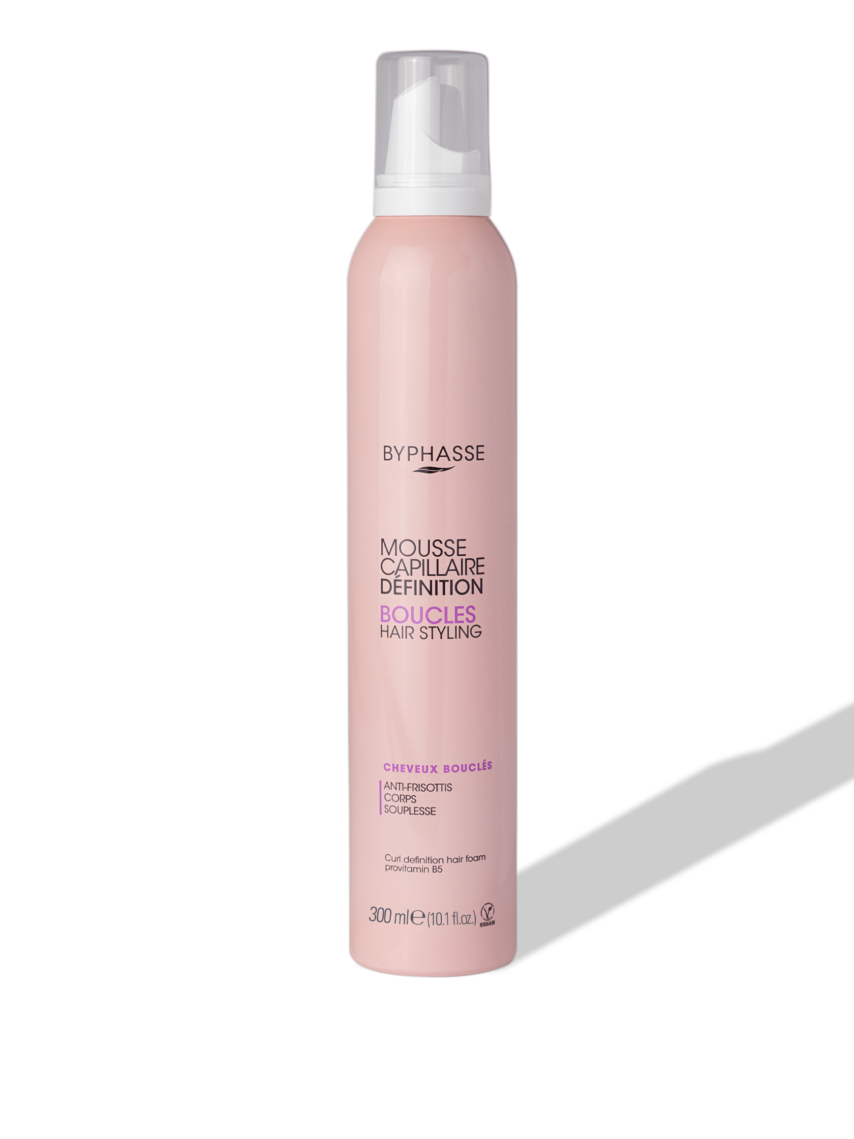 BYPHASSE فوم مو حالت دهنده مو فر 300 ML